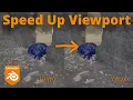Blender - Change Viewport Render Resolution Scale