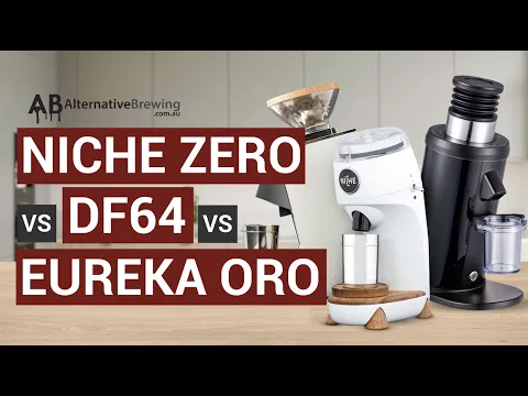 Download MP3 Niche Zero vs DF64 vs Eureka Oro Mignon Single Dosing Coffee Grinder Comparison