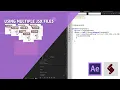 Adobe Scripting Tutorial Using Multiple JSX Files