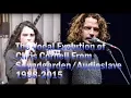 The VOCAL EVOLUTION of Chris Cornell From Soundgarden and slave 1988 2015