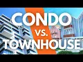 Condo Vs Townhouse Which Is Better Pros Cons