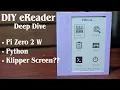 PiBook - Raspberry Pi DIY eReader Deep Dive with Klipper monitor