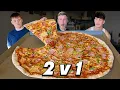 IRELAND S BIGGEST PIZZA CAN I BEAT JOEL HANSEN S RECORD HOW MANY PEOPLE DOES IT TAKE TO BEAT ME