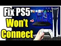 How To Fix PS5 Won t Connect To Wi-Fi Network Connection Issues