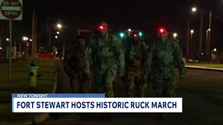 Nearly 1 300 soldiers participate in first local Danish military ruck march