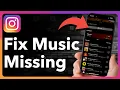 Download Lagu Hoe je kunt oplossen dat Instagram Music niet alle nummers weergeeft