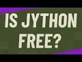 Is Jython free