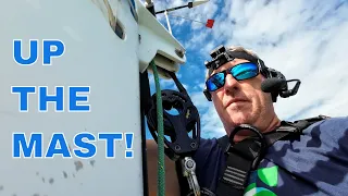 Roam gets all new running rigging! Episode 17