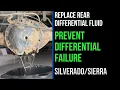 Rear Differential Fluid Change on