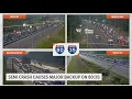Semi crash on I - causes major backups and traffic delays