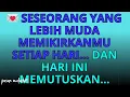 💌 Seseorang yang lebih muda memikirkanmu setiap hari… dan hari ini memutuskan…