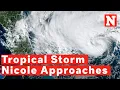 Tropical Storm Nicole Approaches Florida With Hurricane Potential DeSantis