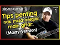 JOMENGITAR (Ep 1) Tips Awal Nak Belajar Main Gitar
