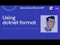 Using dotnet format and file scoped namespaces in C 10 NET 6