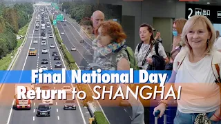 Shanghai sees its final National Day return traffic peak 