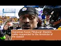 Damontae Kazee Pittsburgh Steelers safety suspended for the remainder of the season