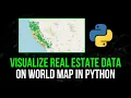 Real Estate Data Visualization Using Map in Python