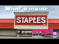 What s inside in the STAPLES STORE Margie s Lifestyle Margie life in the USA
