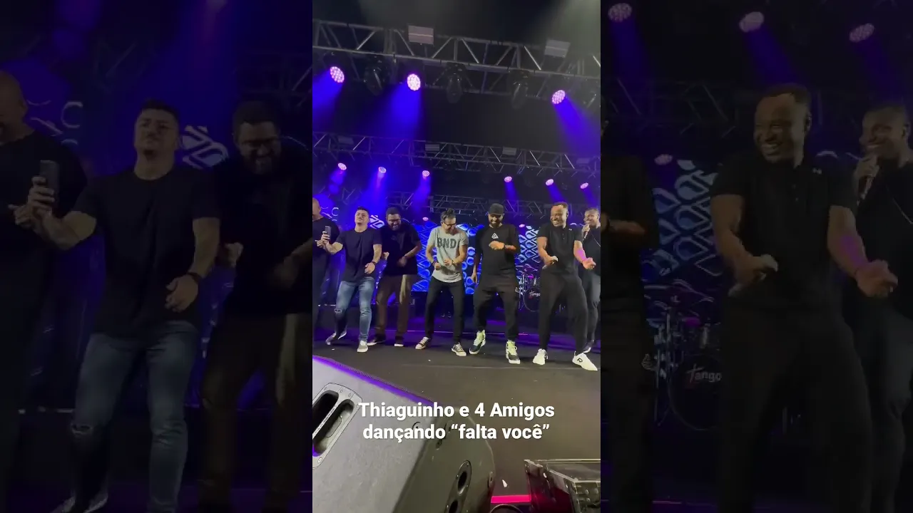 Thiaguinho e 4 amigos@othiagoventura #4amigos @AfonsoPadilhaComediante