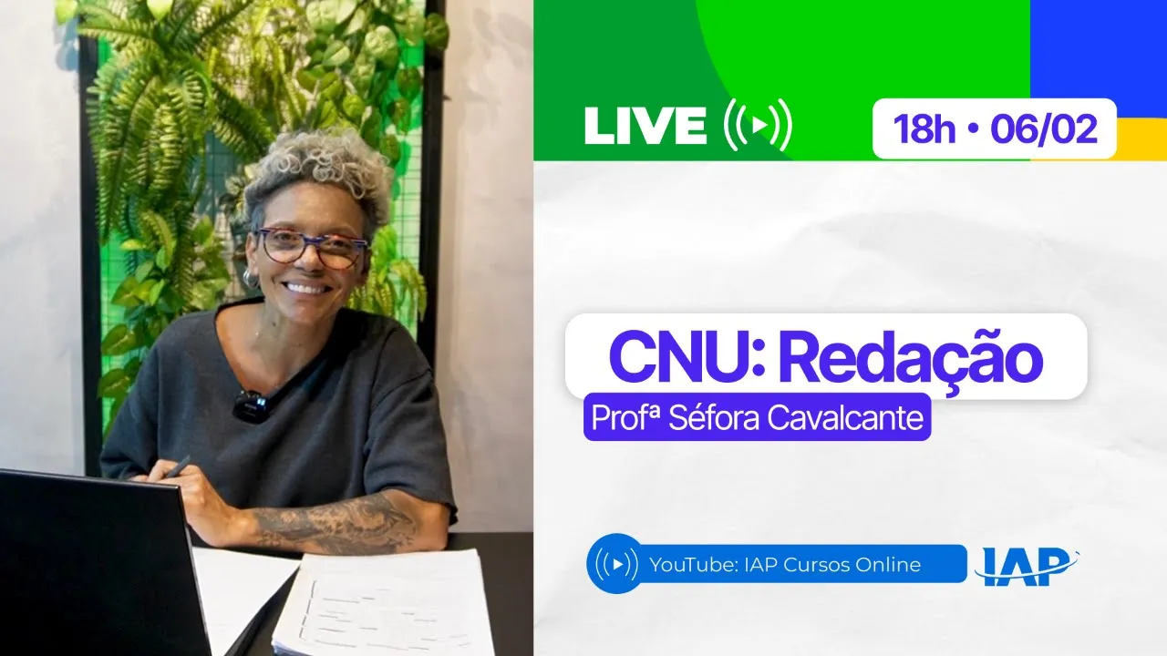 CNU: REDAÇÃO COM SÉFORA CAVALCANTE
