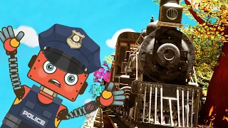 train trouble alert rusty s big day action song for kids