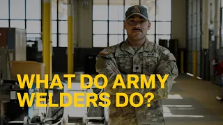 See the Amazing New Army Career in Welding and 3D Printing GOARMY