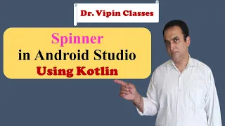 Spinner in Android Studio Kotlin Android