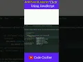 Add EventListener using JavaScript