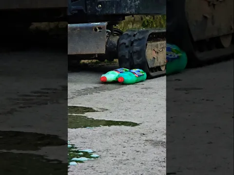 Washdishing liquid vs Mini Excavator #test