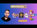 Docling - The best AI Tool for Document Parsing PDF Understanding