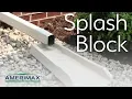 Amerimax Decorative Downspout Splash Blocks Easy DIY Drainage Solutions