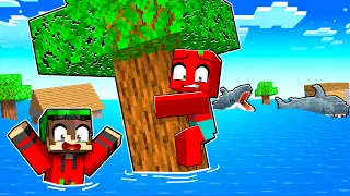 MINECRAFT pero el AGUA SUBE cada MINUTO!