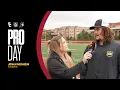 Jonah Monheim on his USC Pro Day his time at the NFL Combine and more