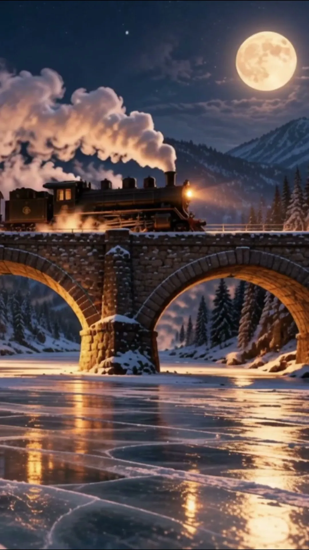 El Expreso de las Nieves — Parte 2 -- Postales para Martín | Historia para dormir  #paradormir #amor