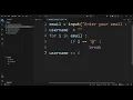 find out username from email address program in Python