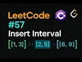 LeetCode 57 Insert Interval C Solution Interval Merging Technique