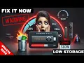 How to CLEAR FIX FIRE STICK Storage Full