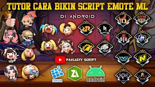 Download TUTORIAL CARA MEMBUAT SCRIPT EMOTE MOBILE LEGENDS | DI ANDROID | PAXLLEYY SCRIPT MP3