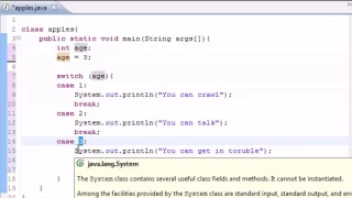 Java Programming Tutorial 12 Switch Statement