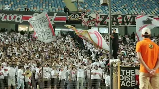 الكورفا سود  جمهور أسود   حماس من كل زاوية   دندنها