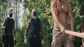 mercenaries threatened a timberman unaware that he was an ex special forces member