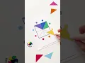 Color Match Triangle Tango Printable