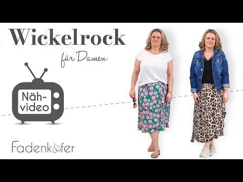 Download MP3 DIY Tutorial: So näht ihr euren eigenen Wickelrock von Fadenkäfer | Schritt für Schritt Anleitung