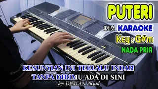 Download PUTERI - Iklim  I KARAOKE HD  I  Nada Pria MP3