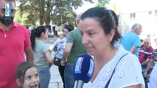 ذخائر القديسة تيريز الطفل يسوع احتضنت في كنائس المتين عين سعادة والمنصورية 