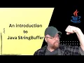 Java Tutorial An Introduction to the StringBuffer Class