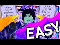 Best ASTRAL Farming Method STRONGEST PvE Enchant Deepwoken PVE