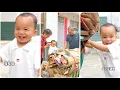 Download Lagu Why Does He INSIST on Pushing the Cart? Baby KaiKai's Mission to Help Grandma Buy Mantou! 🥺