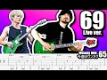 Download Lagu ONE OK ROCK - 69 Live ver. Guitar Cover ギター弾いてみた Tabs