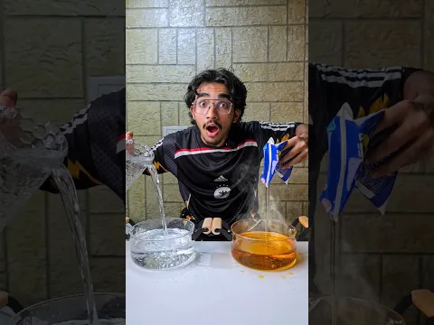 Water vs Oil Food Challenge! 🤯